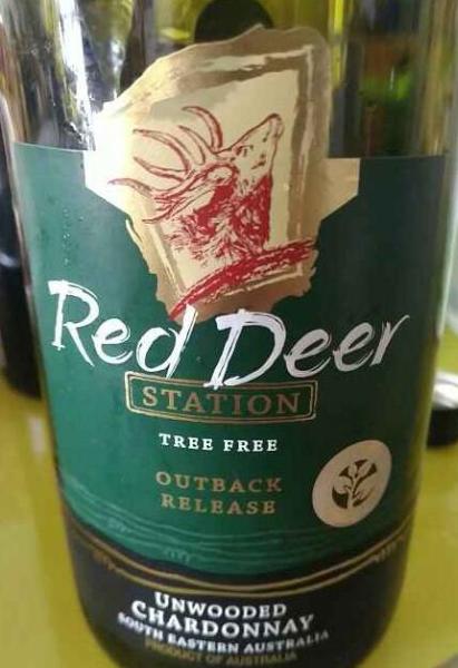 red deer station tree free outback release unwooded chardonnay