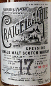 克萊格拉齊17年蘇格蘭單一麥芽威士忌(Craigellachie Aged 17 Years Single Malt Scotch Whisky, Speyside, UK)
