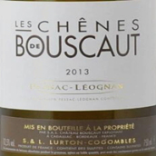 寶士格酒莊副牌干白葡萄酒(Les Chenes de Bouscaut Blanc, Pessac-Leognan, France)