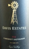 戴維斯酒莊赤霞珠干紅葡萄酒(Davis Estates Cabernet Sauvignon, Napa Valley, USA)