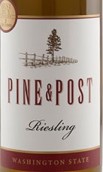 格言松樹和郵局雷司令干白葡萄酒(Precept Pine & Post Riesling, Washington, USA)