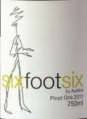 奧斯汀斯六尺六灰皮諾干白葡萄酒(Austins SixFootSix Pinot Gris, Geelong, Australia)