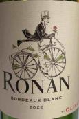 克里纳城堡罗南白葡萄酒(Ronan by Clinet Blanc, Bordeaux, France)