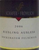 Schafer-Frohlich Bockenauer Felseneck Riesling Auslese, Nahe, Germany