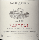 佩蘭家族酒莊安德奧爾紅葡萄酒(Famille Perrin L'Andeol, Rasteau, France)