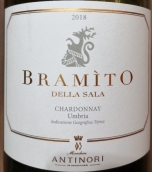 安东尼世家萨拉城堡布拉米托霞多丽白葡萄酒(Marchesi Antinori Castello della Sala Bramito del Cervo Chardonnay Umbria IGT, Italy)