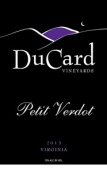 杜卡德酒莊味而多干紅葡萄酒(Ducard Vineyards Petit Verdot, Virginia, USA)