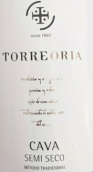 托雷歐里亞酒莊半干型卡瓦起泡酒(Torre Oria Semi Seco Cava, Requena, Spain)