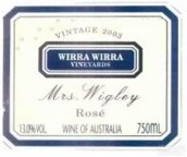 威拿威格利夫人歌海娜桃紅葡萄酒(Wirra Wirra Mrs Wigley Grenache Rose, McLaren Vale, Australia)