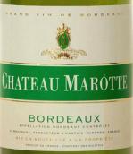 馬羅泰酒莊白葡萄酒(Chateau Marotte Blanc, Bordeaux, France)