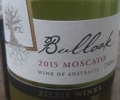 紳士酒莊布洛克麝香白葡萄酒(Zilzie Bulloak Moscato, Murray Darling, Australia)