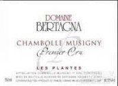 貝塔娜萊斯普蘭特干紅葡萄酒(Domaine Bertagna Les Plantes, Chambolle-Musigny Premier Cru, France)