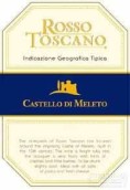 梅莱托酒庄红葡萄酒(Castello di Meleto Rosso Toscano IGT, Tuscany, Italy)