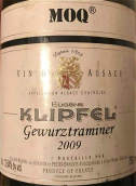 尤金·科力普菲酒莊瓊瑤漿白葡萄酒(Eugene Klipfel Gewurztraminer, Alsace, France)