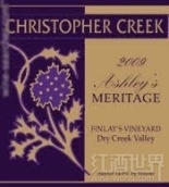 克里斯多夫芬利園梅里蒂奇干紅葡萄酒(Christopher Creek Finlay's Vineyard Ashley's Meritage, Dry Creek Valley, USA)