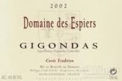 Domaine des Espiers Gigondas Cuvee Tradition, Rhone, France