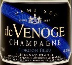 韋諾日藍(lán)帶半干型香檳(De Venoge Select Cordon Bleu Demi-Sec, Champagne, France)