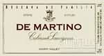 德馬丁諾家族珍藏赤霞珠干紅葡萄酒(De Martino Reserva de Familia Cabernet Sauvignon, Maipo Valley, Chile)