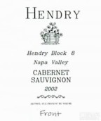 Hendry Block 8 Cabernet Sauvignon, Napa Valley, USA