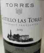 桃樂絲卡斯蒂略赤霞珠紅葡萄酒(Torres Castillo Las Torres Cabernet Sauvignon, Penedes, Spain)