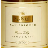 蘭奴以瑞納灰皮諾干白葡萄酒(Ranui Wines Ra Nui Pinot Gris, Marlborough, New Zealand)