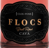 克羅斯旁氏酒莊干型卡瓦桃紅黑皮諾-歌海娜起泡酒(Clos Pons Flocs Cava Brut Rose Pinot Noir-Grenache, Cava, Spain)