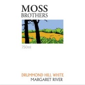 莫斯兄弟摩西巖德拉蒙德山干白葡萄酒(Moss Brothers Cellar Door Drummond Hill White,Margaret River,Australia)