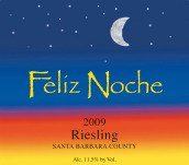 歡夜酒莊雷司令干白葡萄酒(Feliz Noche Riesling, Santa Barbara County, USA)