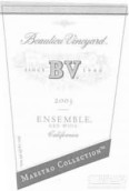 璞立酒莊大師典藏合奏紅葡萄酒(Beaulieu Vineyard BV Maestro Collection Ensemble Red Blend, California, USA)