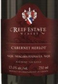 瑞芙赤霞珠-梅洛干紅葡萄酒(Reif Estate Winery Cabernet - Merlot, Niagara Peninsula, Canada)