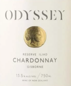 奧德塞酒莊伊利亞特珍藏霞多麗白葡萄酒(Odyssey Iliad Reserve Chardonnay, Gisborne, New Zealand)