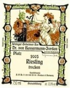 巴塞曼喬登雷司令干白葡萄酒（QbA）(Weingut Geheimer Rat Dr. von Bassermann-Jordan Riesling QbA Trocken, Pfalz, Germany)