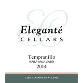 雅尚酒莊丹魄干紅葡萄酒(Elegante Cellars Tempranillo, Walla Walla Valley, USA)