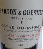 巴顿嘉斯蒂帕斯博特西拉-歌海娜混酿干红葡萄酒(Barton & Guestier Passeport Syrah - Grenache, Bordeaux, France)