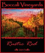 波卡利鄉(xiāng)村系列仙粉黛-赤霞珠-西拉混釀紅葡萄酒(Boccali Vineyards & Winery Valley Rustic Red Blend, Ojai Valley, USA)