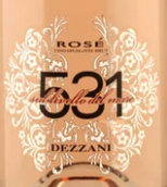 德薩尼531內(nèi)比奧羅桃紅起泡酒(Dezzani 531 Spumante Nebbiolo Rose, Piedmont, Italy)