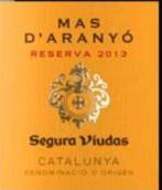 維達斯葡萄酒世家馬斯達瑞羅珍藏紅葡萄酒(Segura Viudas Mas d'Aranyo Reserva, Penedes, Spain)