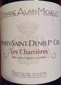 阿蘭·米謝露加里艾（莫雷-圣丹尼一級(jí)園）紅葡萄酒(Domaine Alain Michelot Les Charrieres, Morey-Saint-Denis Premier Cru, France)