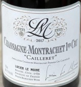 路西安僧侶酒莊愷撒里特（夏山-蒙哈榭一級園）白葡萄酒(Lucien Le Moine Cailleret, Chassagne-Montrachet 1er Cru, France)