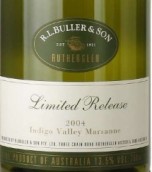 布勒限量發(fā)行瑪珊干白葡萄酒(R.L. Buller & Son Limited Release Marsanne, Rutherglen, Australia)