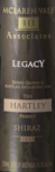 三聯(lián)傳承西拉干紅葡萄酒(III Associates Legacy Shiraz, McLaren Vale, Australia)