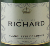 馬提理查德酒莊起泡酒(Martial Richard, Blanquette de Limoux, France)