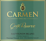 卡門特級珍藏長相思干白葡萄酒(Carmen Gran Reserva Sauvignon Blanc, Colchagua Valley, Chile)