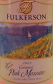 富爾克森酒莊莫斯卡托桃紅葡萄酒(Fulkerson Winery Pink Moscato, Finger Lakes, USA)