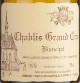 拉維利奧酒莊布朗雪（夏布利特級園）白葡萄酒(Domaine Francois Raveneau Blanchot, Chablis Grand Cru, France)