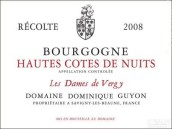 古永酒莊維基（上夜丘村）紅葡萄酒(Domaine Dominique Guyon Les Dames de Vergy, Hautes Cotes de Nuits, France)