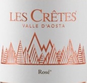 克雷特斯酒庄桃红葡萄酒(Les Cretes Rose, Valle d'Aosta, Italy)