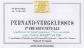 馬雷父子酒莊飛笛（佩爾南-韋熱萊斯一級園）白葡萄酒(Domaine Pierre Marey et Fils Sous Fretilles, Pernand-Vergelesses Premier Cru, France)