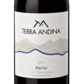 安迪娜梅洛干紅葡萄酒(Terra Andina Merlot, Central Valley, Chile)