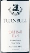 Turnbull Wine Cellars Old Bull Red, Napa Valley, USA